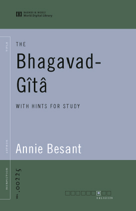 Cover image for The Bhagavad-Gita with Hints for Study